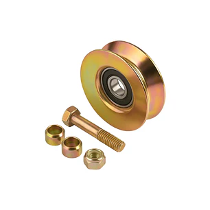 Rueda Porton Con Perno 70mm