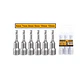 Juego Dados Adaptador Para Taladro 6-12mm Punta Magnetica 6 Pcs Ingco - Miniatura 1