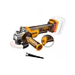 Esmeril Angular Inalambrico 4 1/2 20v Brushless Ingco - Miniatura 1