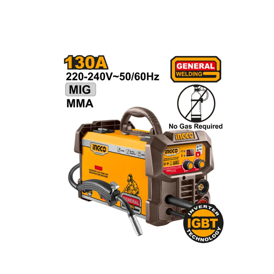  Maquina De Soldar Inverter Mma/Mig 130A Ingco 1