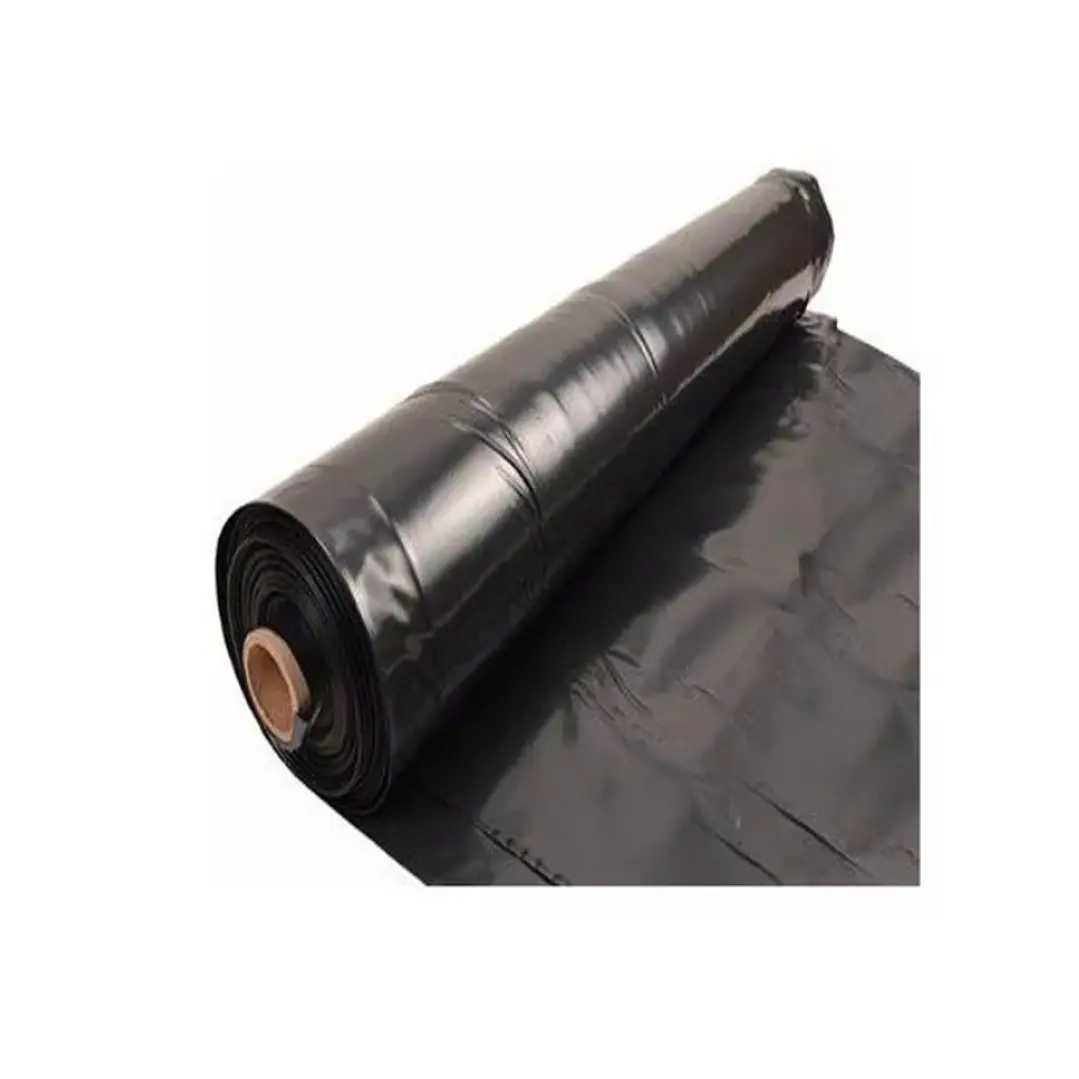 Manga Plastica Nylon Negro Con 4mts Ancho X 65 Mt Lineal 1