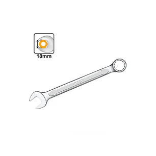 Llave Punta Corona 18 x 220 MM Industrial Ingco 