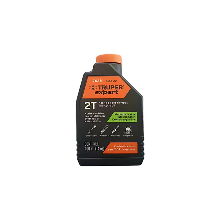 Aceite Sintético Para Motor De 2 Tiempos 400Ml/14Oz Truper  1