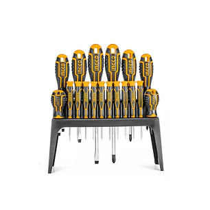 Juego De Destornilladores 18 Pcs Ingco