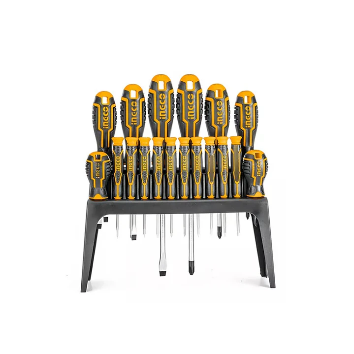 Juego De Destornilladores 18 Pcs Ingco 1
