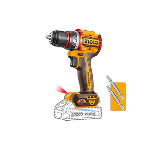 Taladro Atornillador Bl Cp  Inalambrico Industrial 66Nm 13mm/20v Ingco