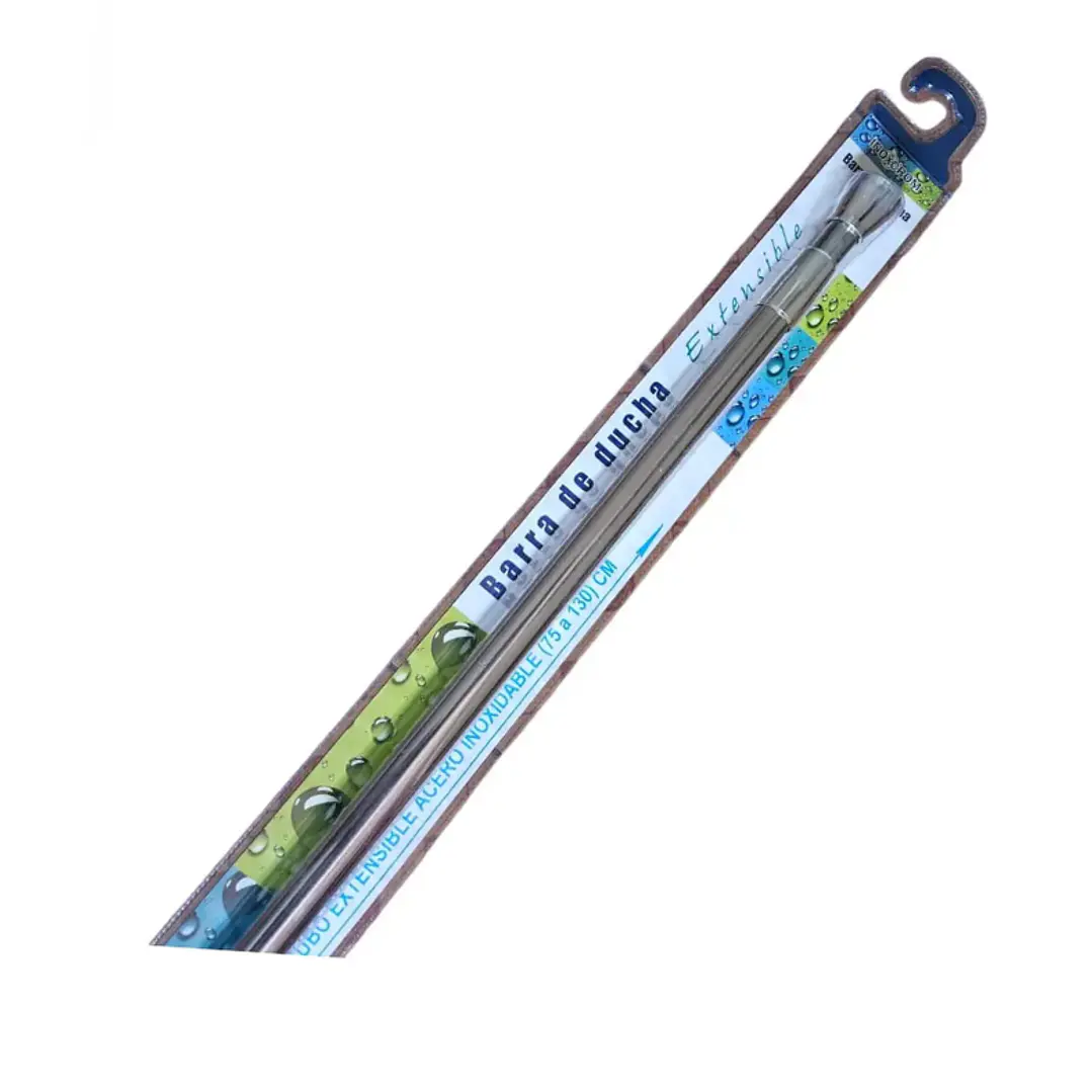 Barra De Ducha Extensible Acero Inoxidable 130-250Cm Inoxcrom  1