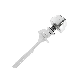 Boton Lateral De Estanque Cuadrado Cromado Plastico Aquakit  