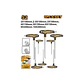 Juego Llave Allen Tipo T Punta Bola 8 Pzs 2-10mm Ingco - Miniatura 1