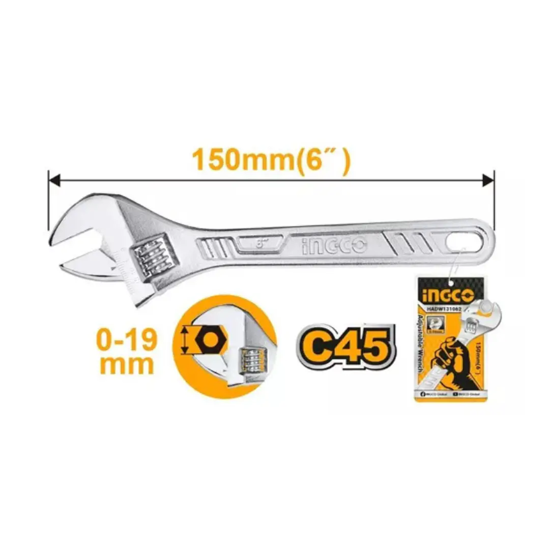 Llave Francesa Ajustable 6