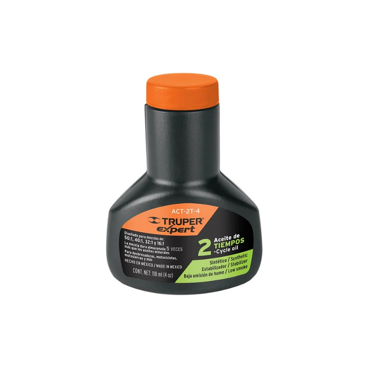 Aceite Sintético Para Motor De 2 Tiempos 118Ml/4 Oz Truper  1