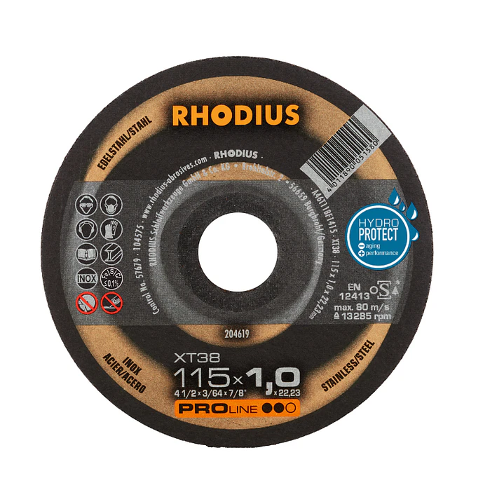 Disco De Corte XT38 Proline II 115X1,0X22,23MM 4 1/2