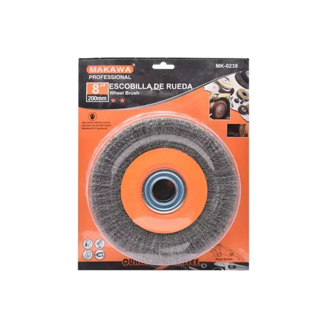 Grata Disco Rizada 8'' Para Esmeril Banco 1