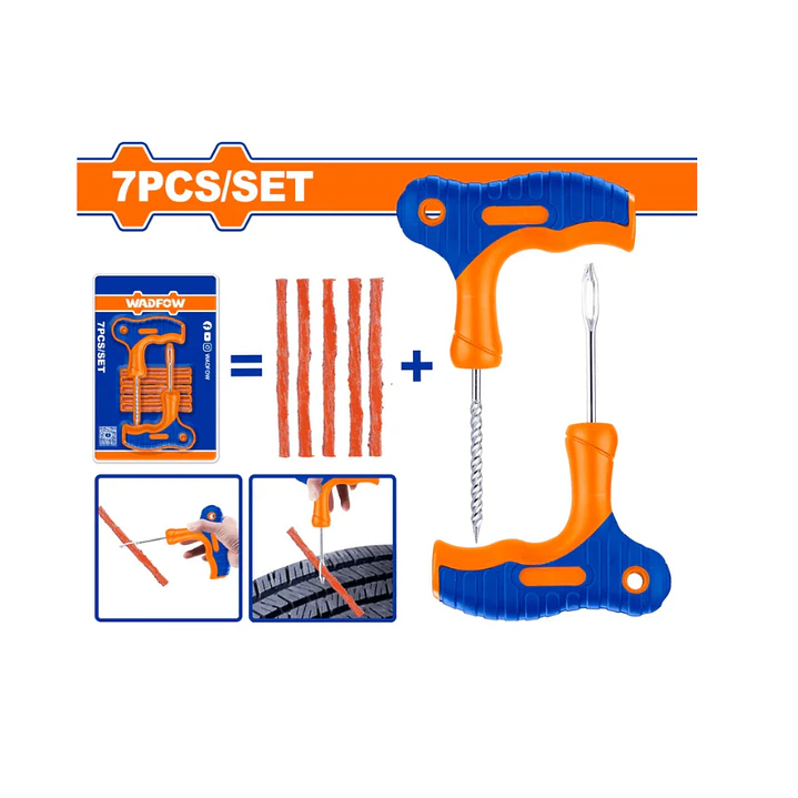  Set Reparacion Emergencia Llantas Neumaticos Autos Motos Wadfow  1