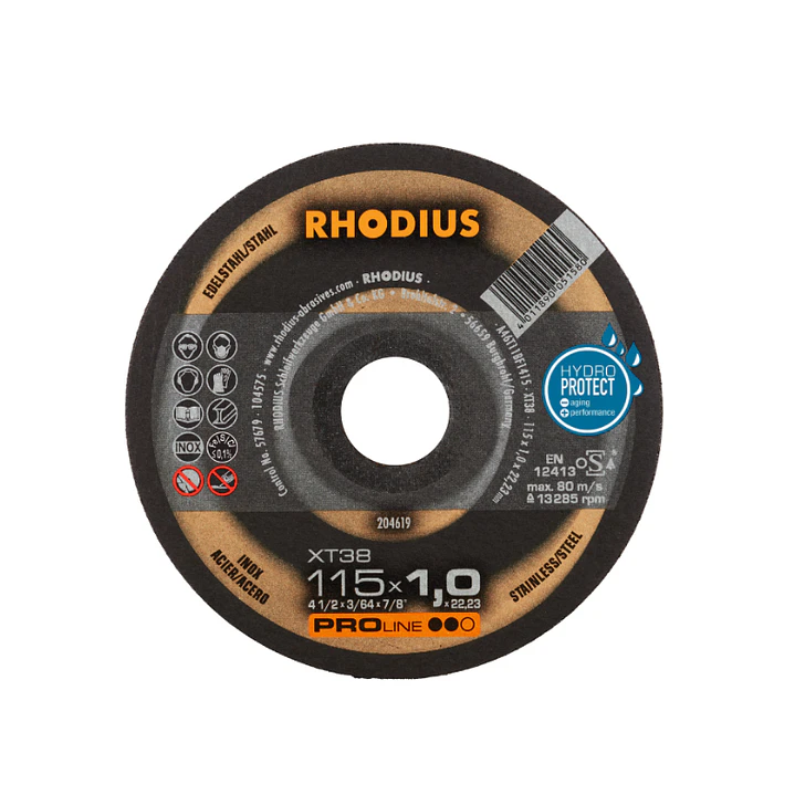 Pack 50 Discos De Corte XT38 Proline II 115X1,0X22,23MM 4 1/2