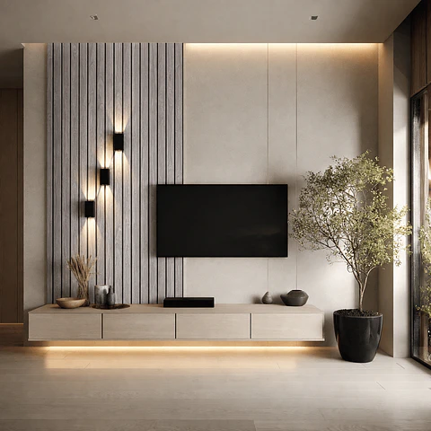 Wood panel (240cm x  30cm x 8 mm)