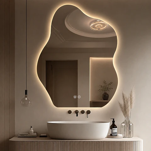 Espejo LED Irregular Sin Marco 70x90 cm  L10-90