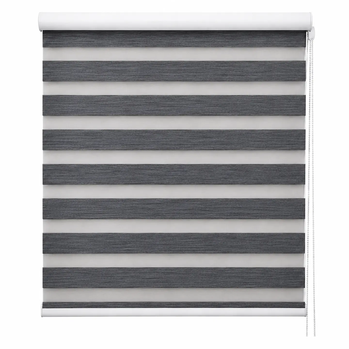 Cortina Duo Gris Oscuro Alto 240 cm 1