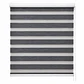 Cortina Duo Gris Oscuro Alto 240 cm - Miniatura 1