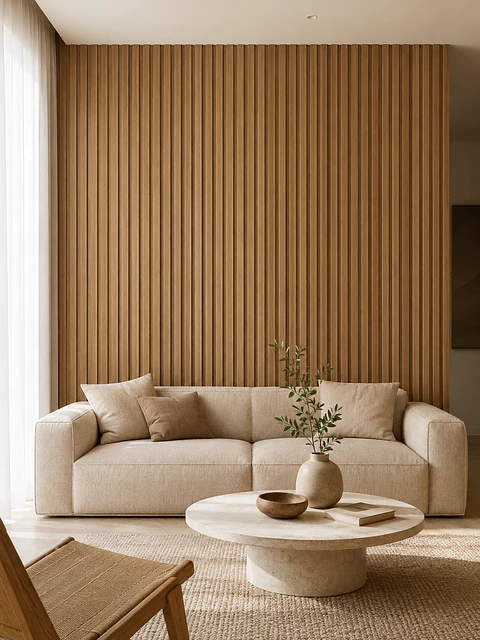 Wood Panel 240 x1 5.5 x 1.7 cm M02A15