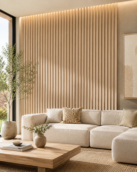 Wood Panel 240 x 1 5.5 x 1.7 cm