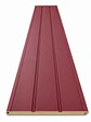 METAL SIDING ROJO ESCARCHADO  - Miniatura 1