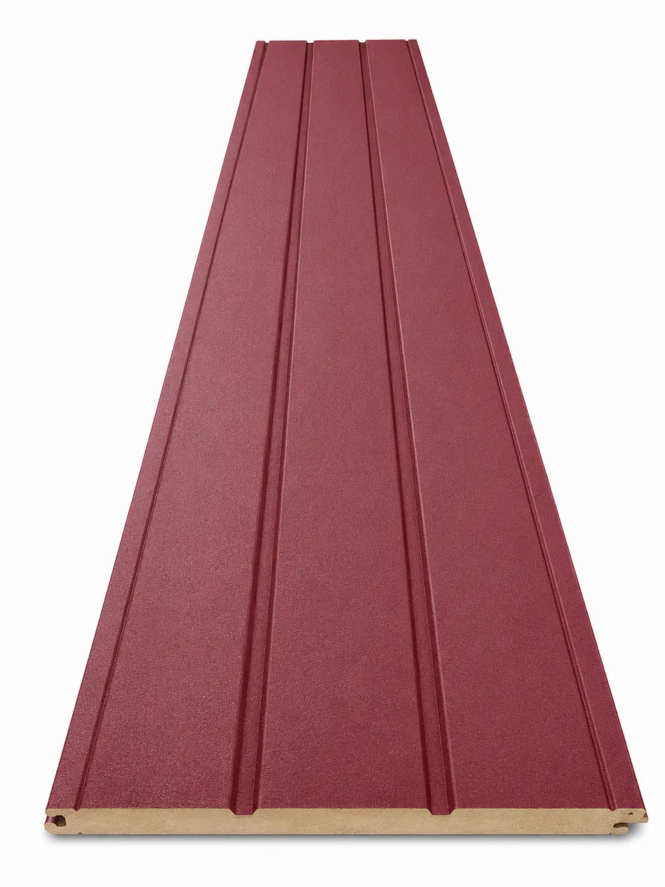 METAL SIDING ROJO ESCARCHADO  1