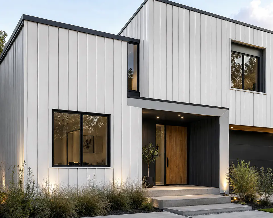 METAL SIDING BLANCO LISO 2