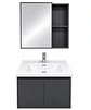 MUEBLE VANITORIO CON ESPEJO 60CM GRIS OSCURO ALM601  - Miniatura 2