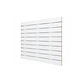 PANEL RANURADO BLANCO 120X120 cm  - Miniatura 1