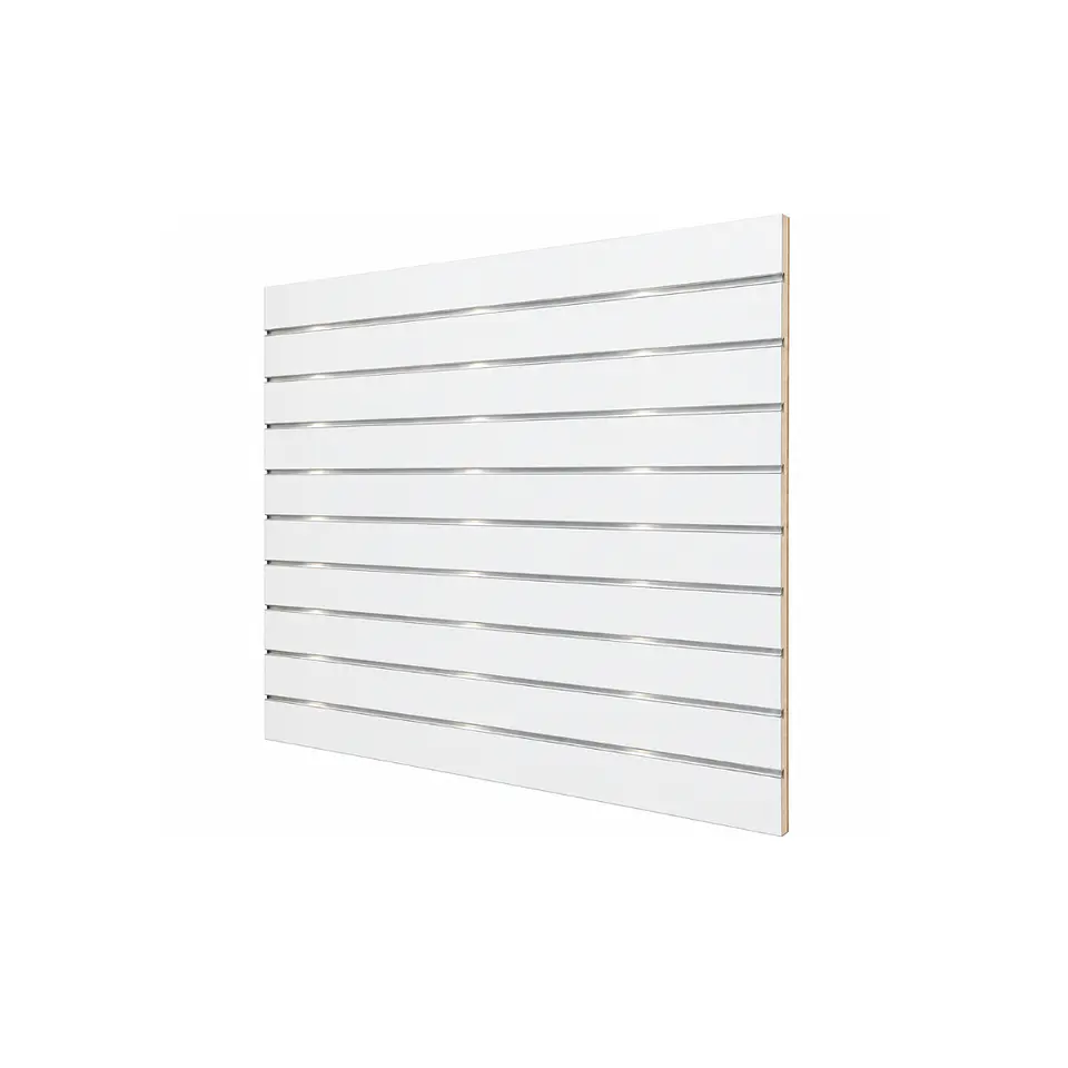 PANEL RANURADO BLANCO 120X120 cm  1