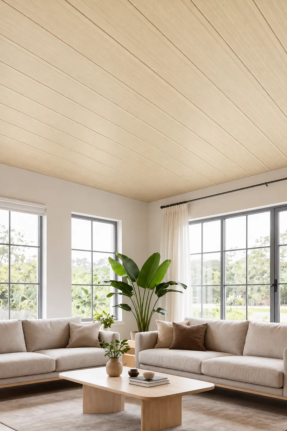 Cielo de PVC  2900 × 250 × 8 mm (TH-6616) 2