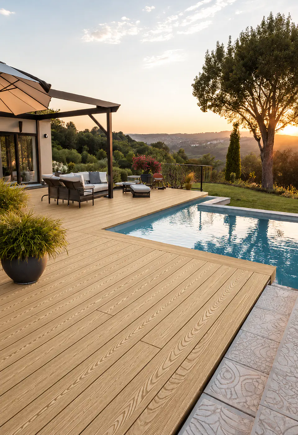 Piso Deck WPC 140 × 25 × 2200 mm 2
