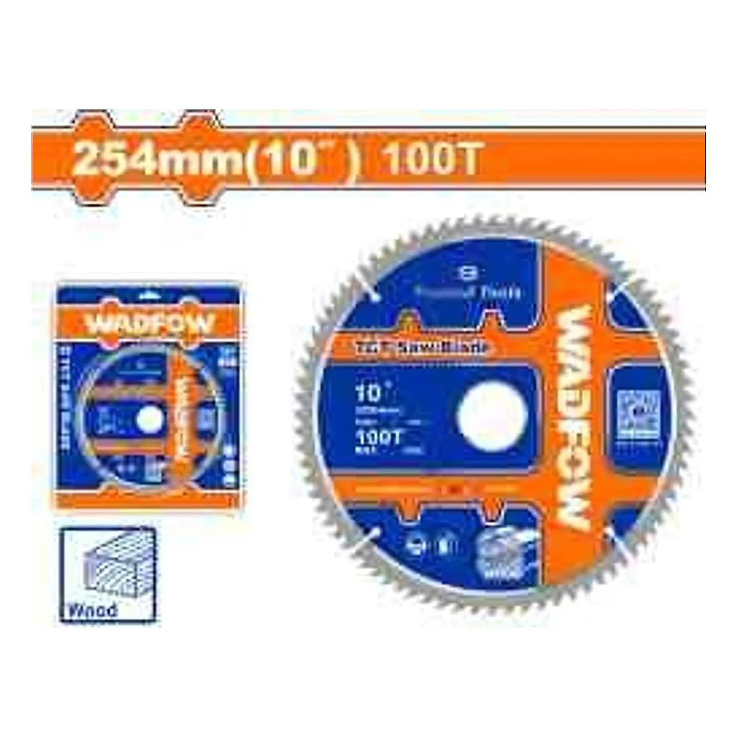 DISCO SIERRA MADERA 10 (254MM) 100T WADFOW 1