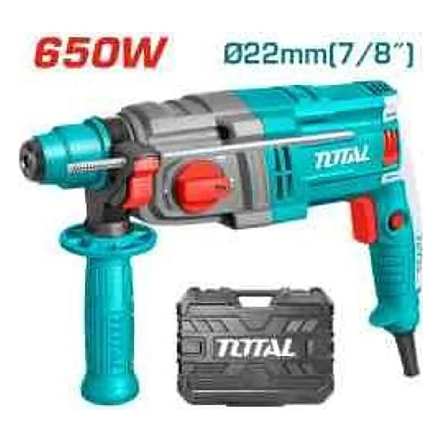 ROTOMARTILLO 650W 1,5J SDS-PLUS TOTAL 1