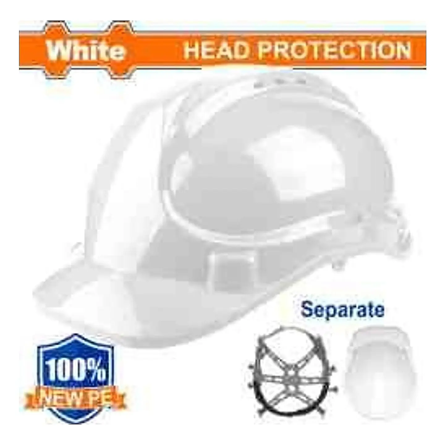 CASCO DE SEGURIDAD BLANCO WADFOW 1