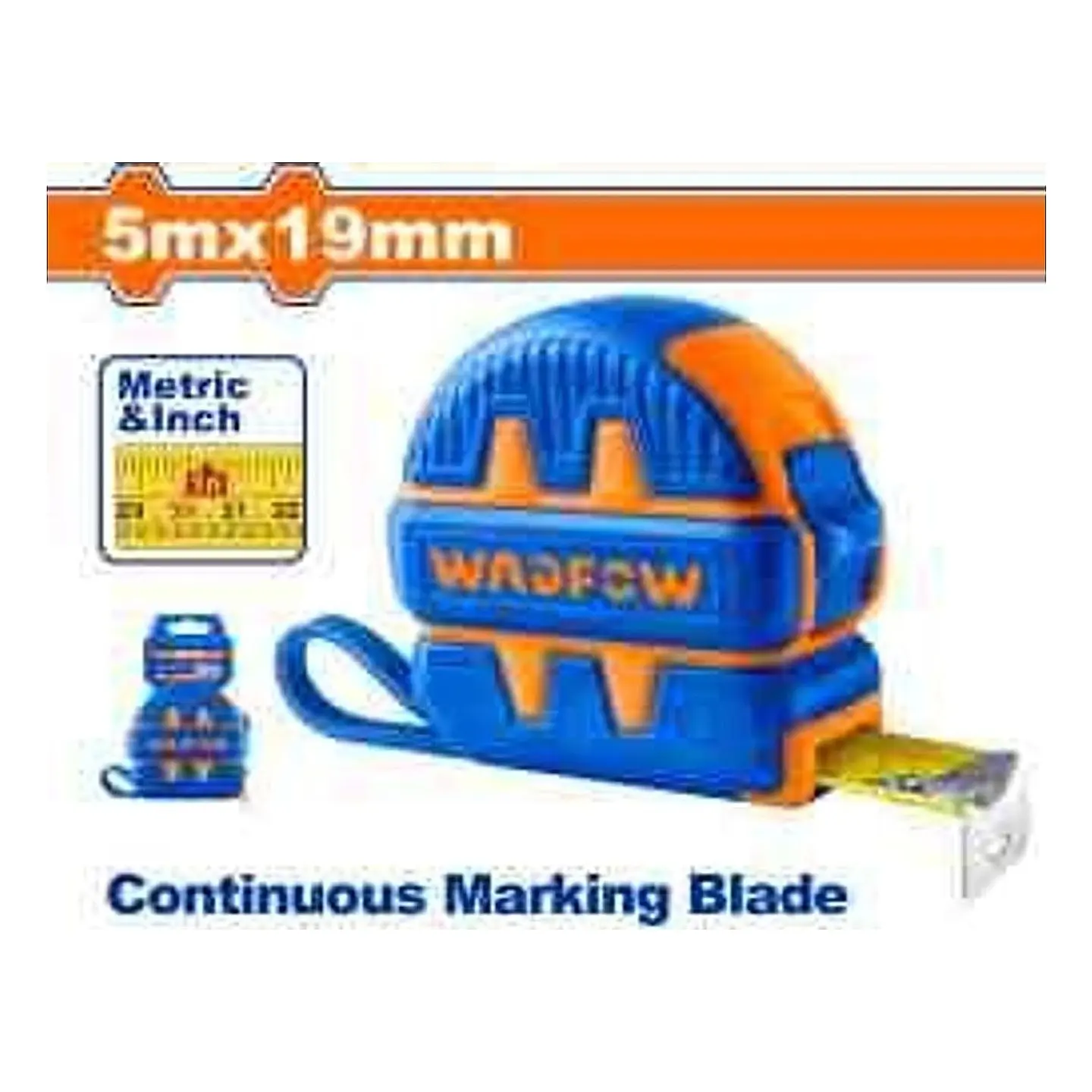 CINTA METRICA 5MT X 19MM WADFOW 1