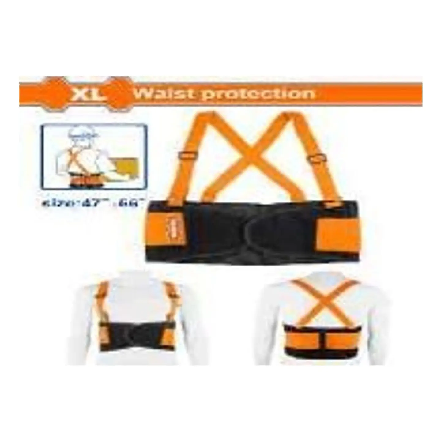 FAJA LUMBAR ESPALDA XL WADFOW 1