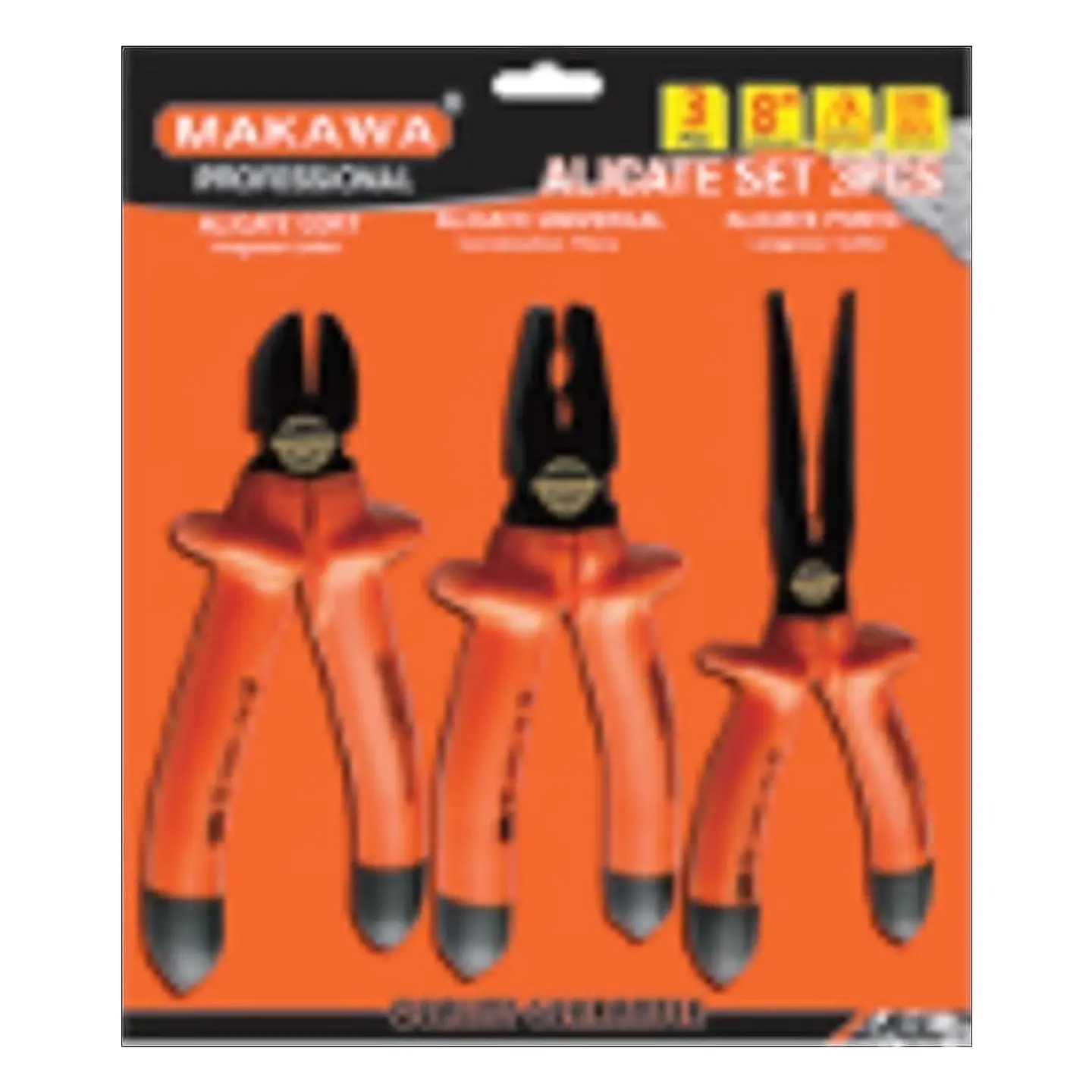 JGO ALICATES X 3PCS 8