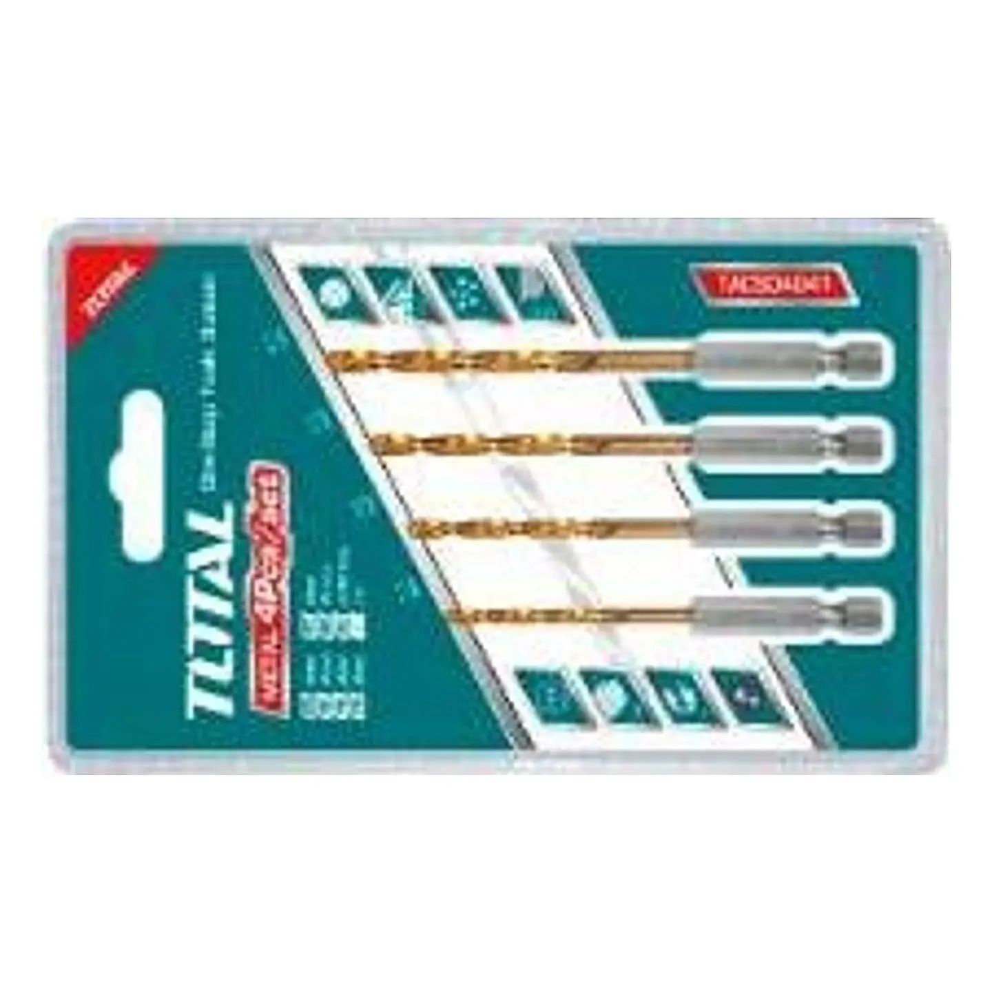JGO BORCAS PARA METAL HEX POR 4PCS TOTAL 1