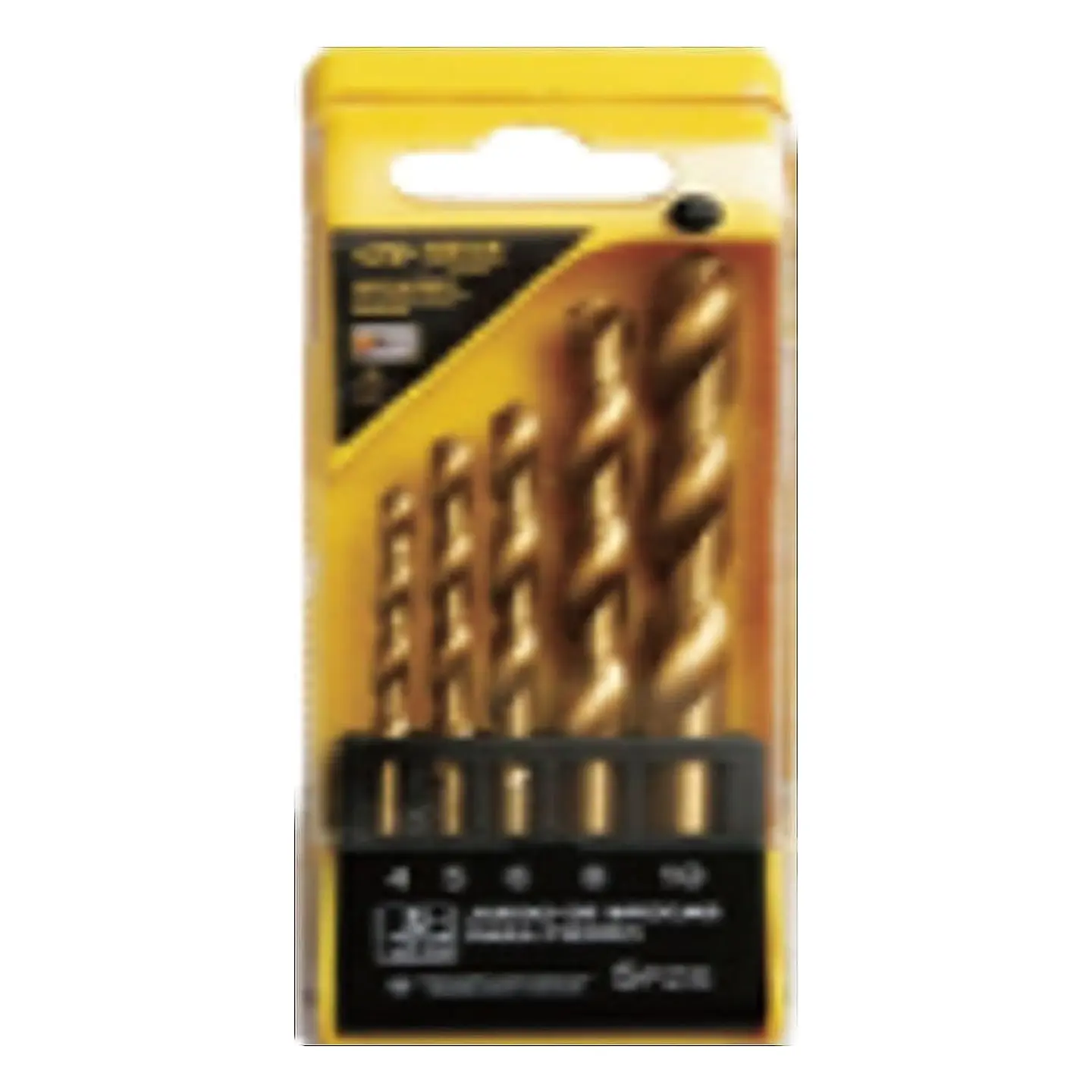 JGO BROCAS P FIERRO 5PCS TITANIUM 4-10MM NEVA 1