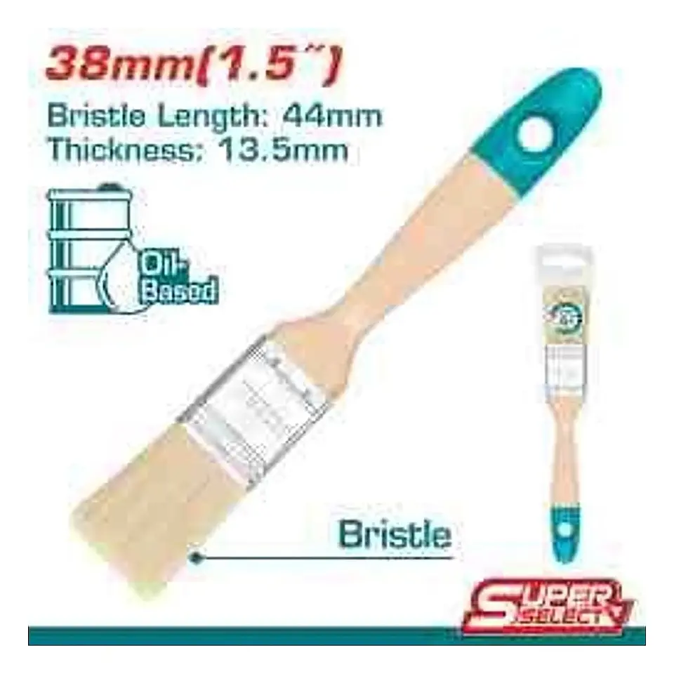 BROCHA MANGO MADERA 1.5