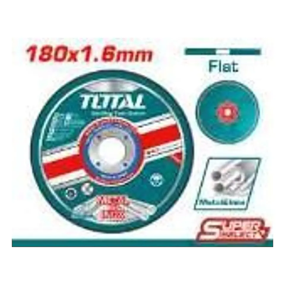 DISCO CORTE P/ METAL ABRASIVO 180MM X 1.6MM TOTAL 1