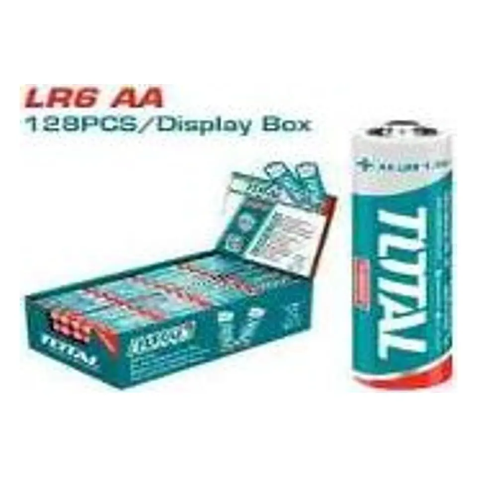 PILAS ALCALINAS AA POR 4PCS TOTAL 1