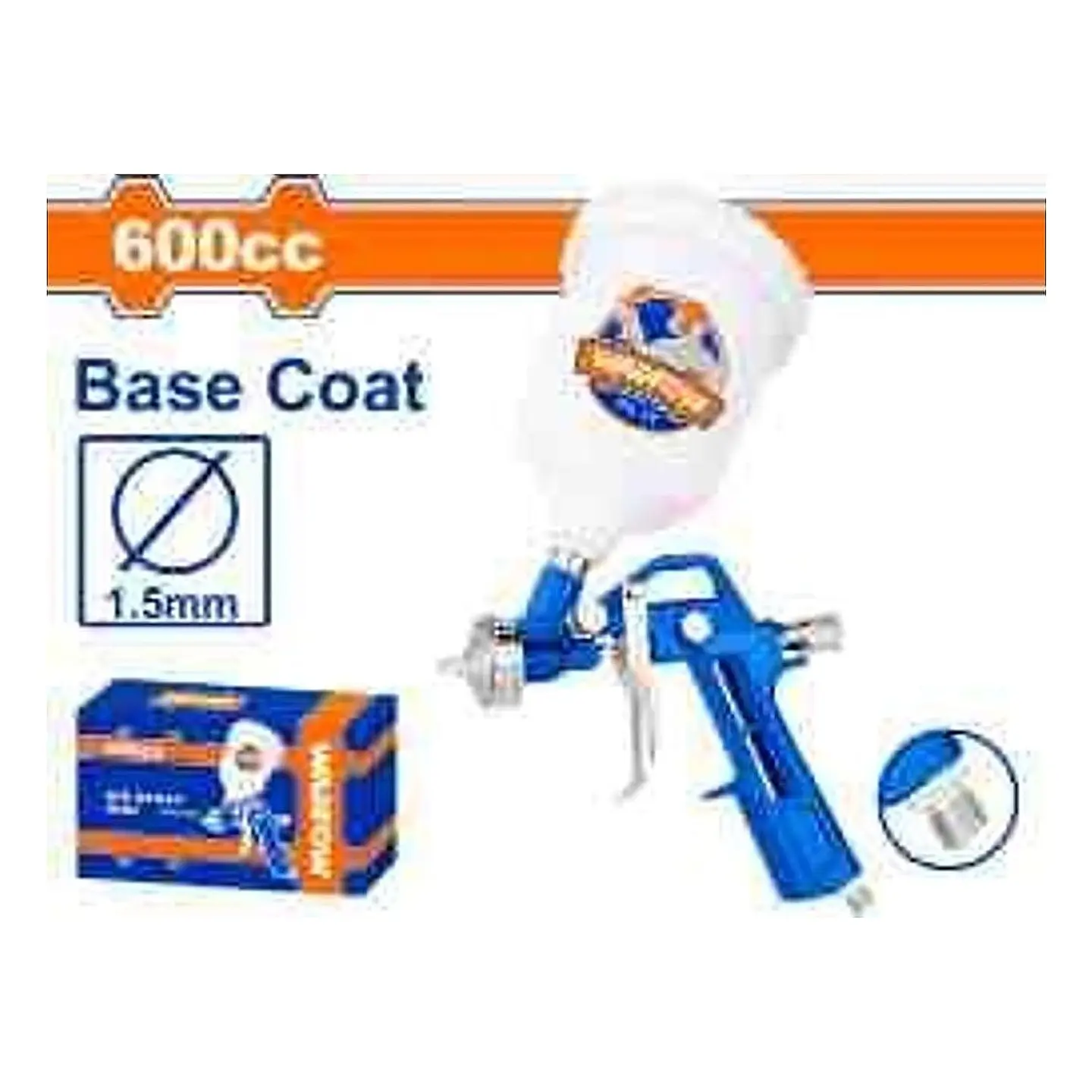 PISTOLA PINTAR  VASO SUPERIOR 600ML WADFOW 1