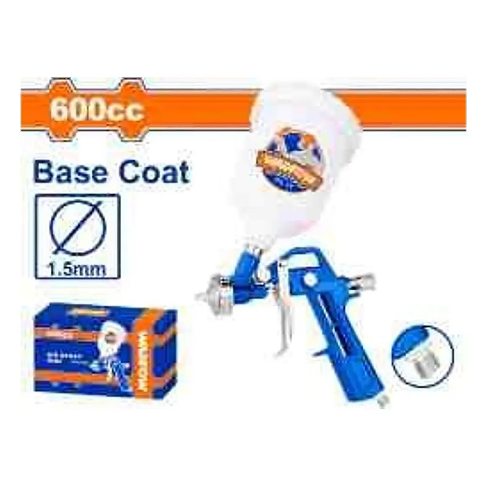 PISTOLA PINTAR  VASO SUPERIOR 600ML WADFOW 1