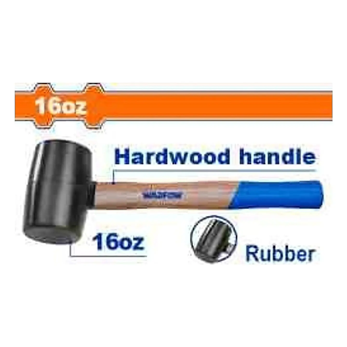 MAZO DE GOMA 16 OZ WADFOW 1