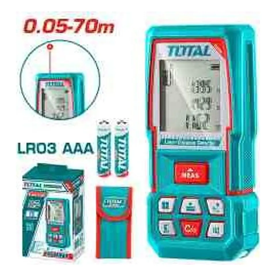MEDIDOR DE DISTANCIA LASER 85MTS TOTAL 1