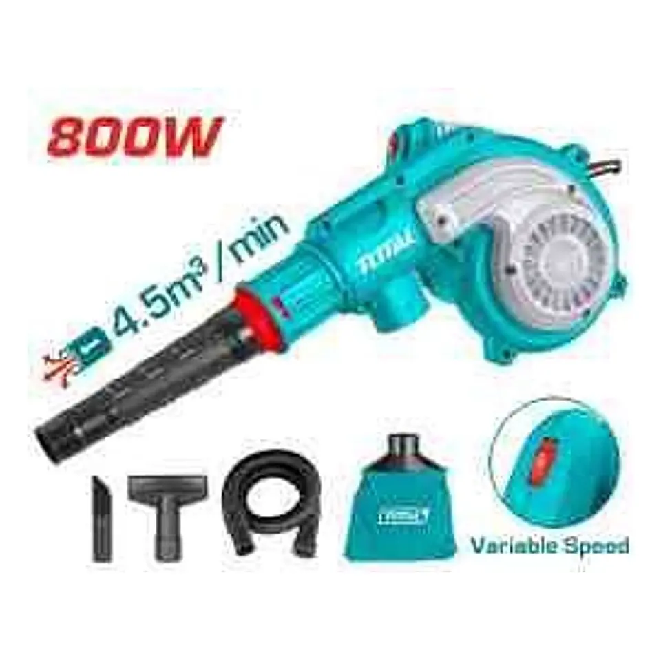 SOPLADOR Y ASPIRADOR 800W 4,5m3/m SUPER TOTAL 1