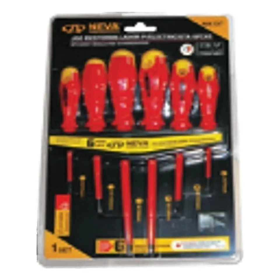 JGO DESTRONILLADOR ELECTRICISTA 6PCS NEVA 1